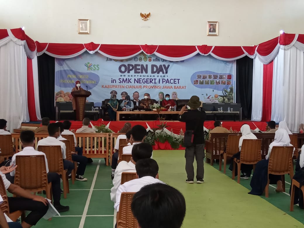 Gaet Minat Siswa, SMKN 1 Pacet Gelar Open Day dan Program Yes Petani Milenial