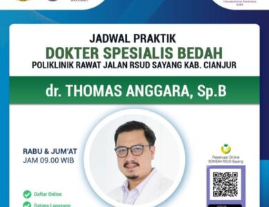 Lengkap! Jadwal Praktik Dokter di RSUD Sayang Cianjur