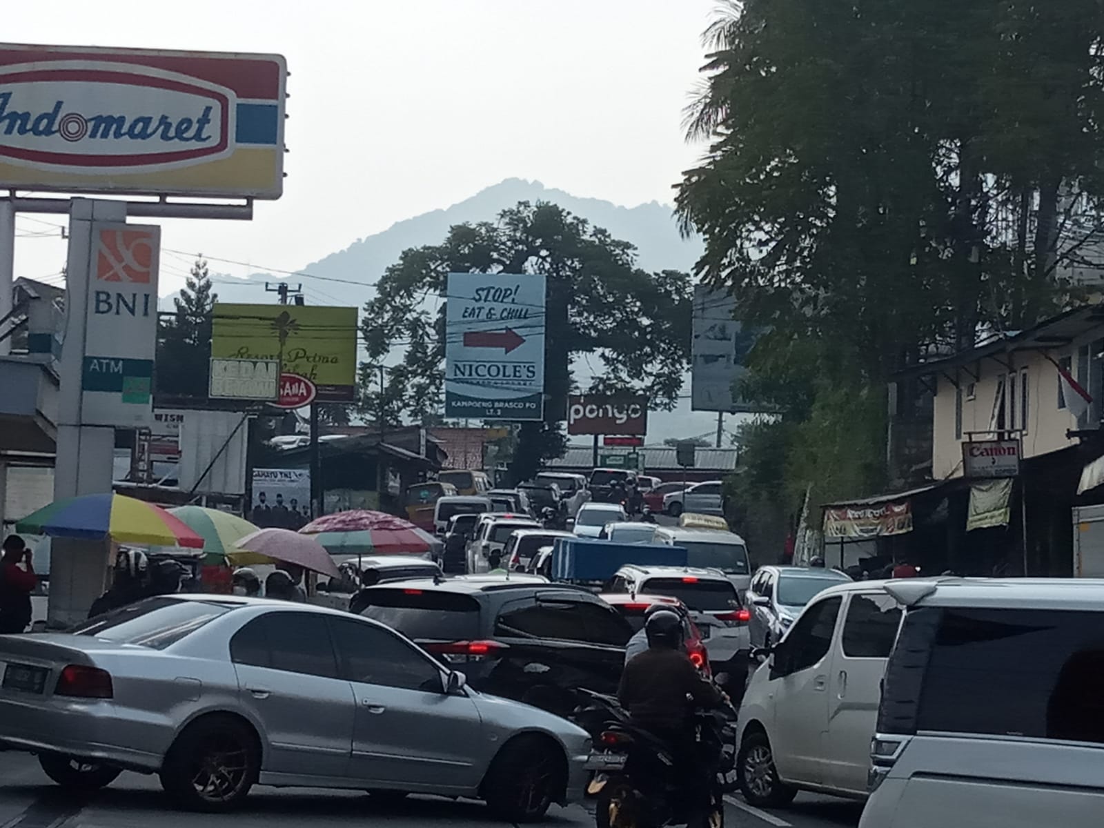 Macet Parah! Polres Cianjur dan Bogor Berlakukan One Way, Seperti Ini Penampakannya