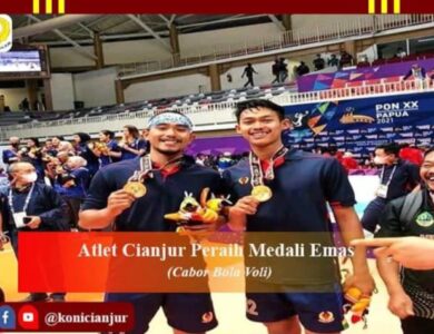 Mantap! Atlet Voli Kakak Beradik Asal Cianjur Raih Medali Emas PON Papua XX 2021