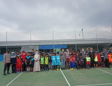 Cetak Atlet Muda Berbakat, Pemdes Cipanas Gelar Liga Futsal U-12 Antar RW