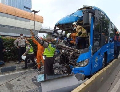 Innalilahi! Warga Cianjur jadi Salah Satu Korban Tewas Kecelakaan Maut Bus Transjakarta