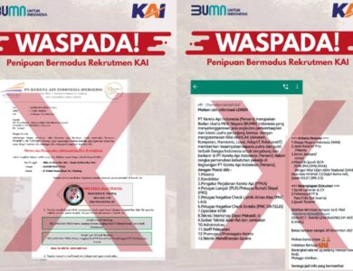 Kenali Modus Penipuan Rekrutmen KAI 2021, yang Asli Cuma di recruitment.kai.id