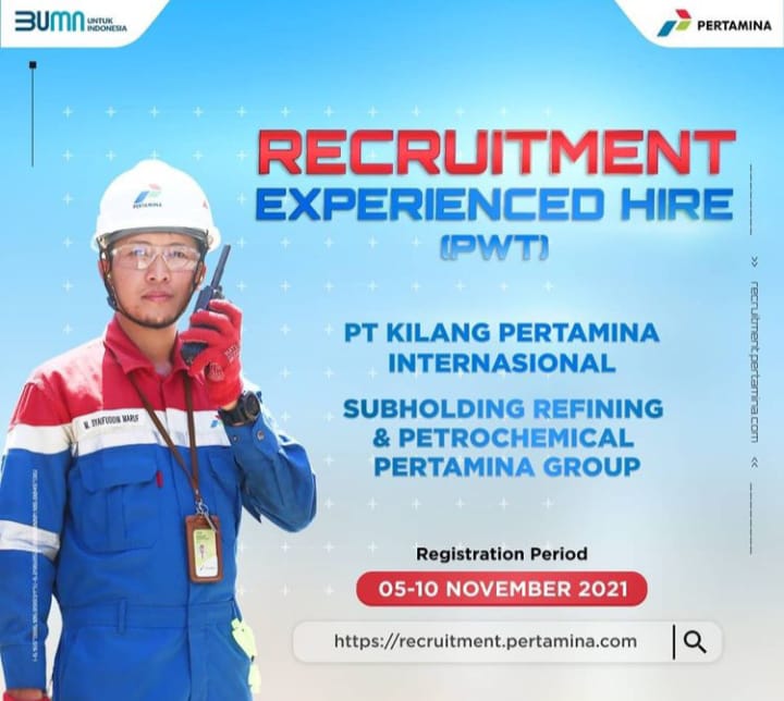 Lowongan Kerja di Pertamina Masih Dibuka, Login https://recruitment.pertamina.com