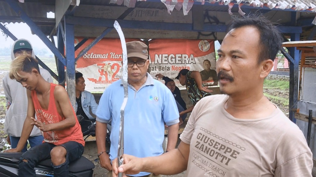 Dua Kelompok Pelajar Tawuran di Haurwangi, Sebuah Celurit Diamankan Warga