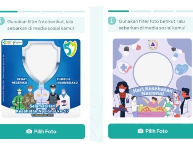 Hari Kesehatan Nasional ke 57, Nih Twibbon dan Bingkai Foto HKN 2021