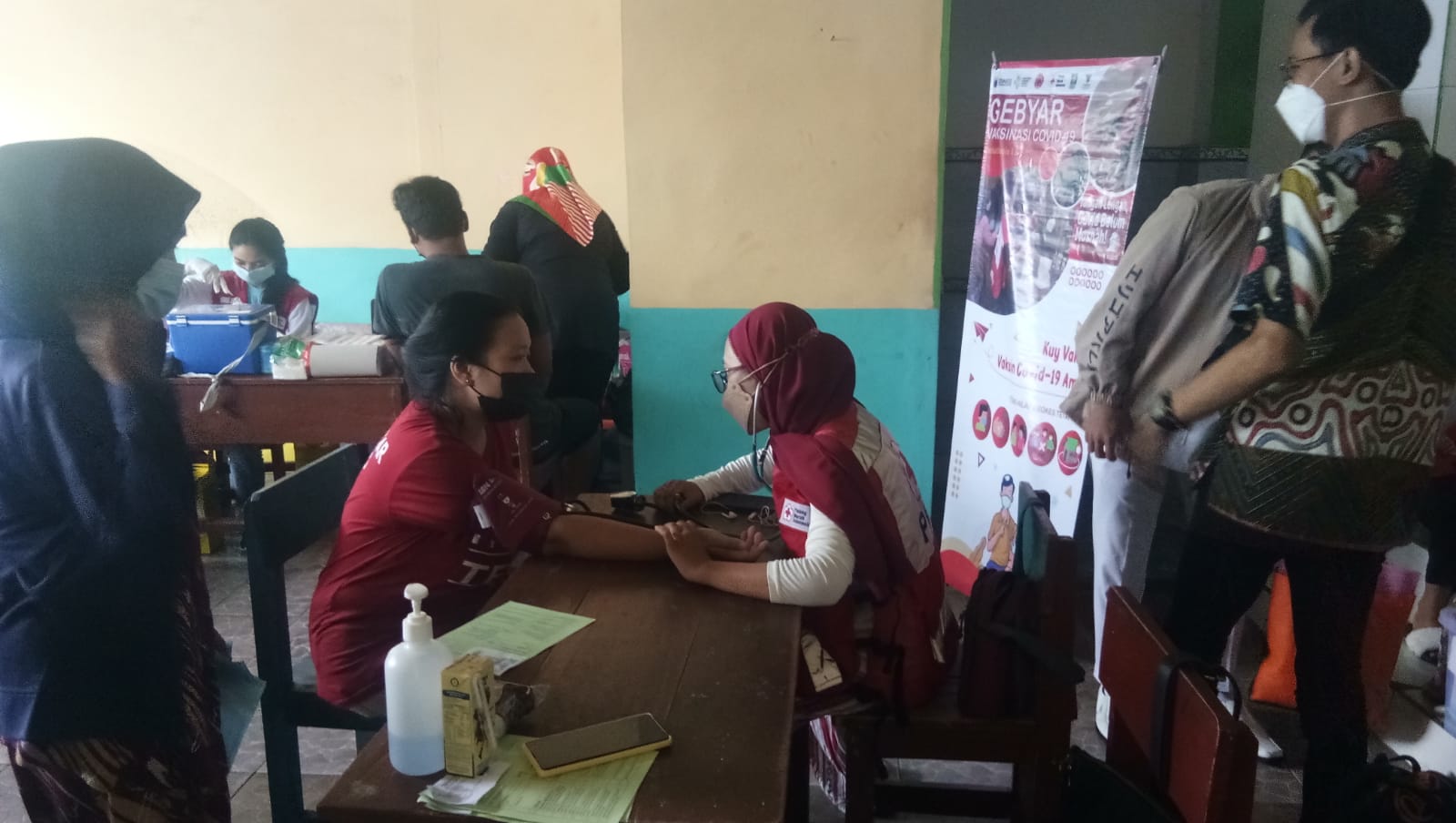 Kejar Target, PMI Cianjur Gencarkan Vaksinasi Covid-19 di Tingkat RW