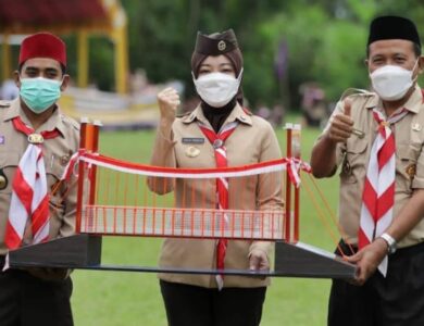 Ini Dia Jembatan Gantung Pramuka, Hubungkan Jabar-Jateng Hanya 5 Menit