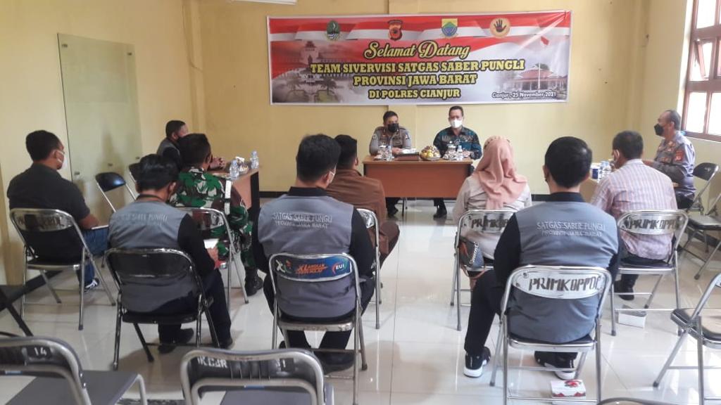 Berantas Pungutan Liar, Tim Saber Pungli Jabar Gelar Supervisi di Cianjur