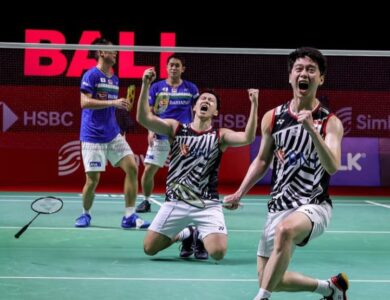 Bravo! Marcus Gideon/Kevin Sanjaya Raih Gelar Juara Indonesia Open 2021
