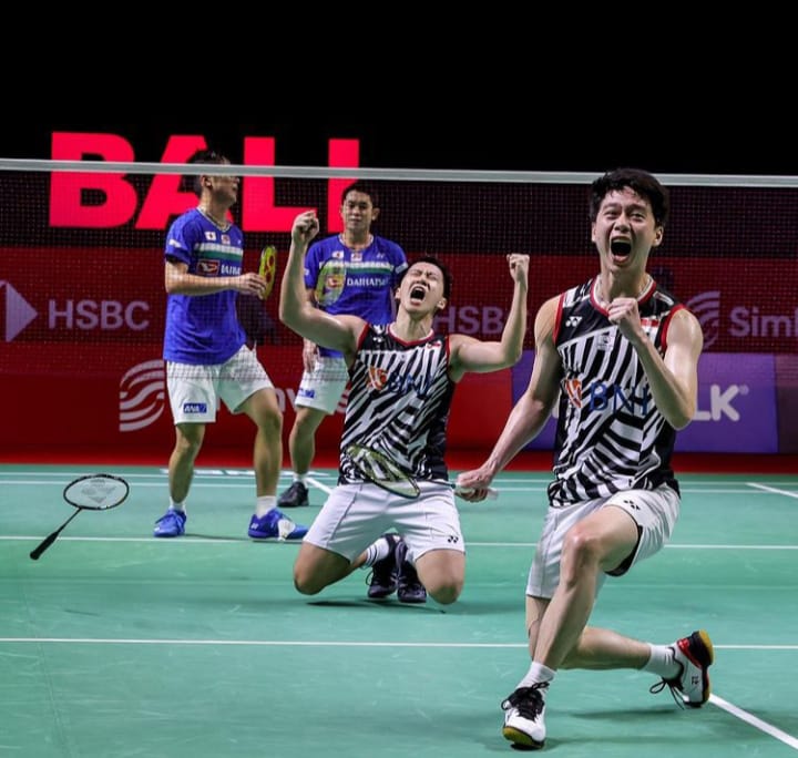 Bravo! Marcus Gideon/Kevin Sanjaya Raih Gelar Juara Indonesia Open 2021