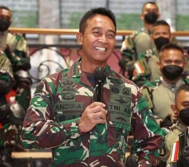 Diusulkan Jokowi jadi Calon Panglima TNI, Berikut Profil KSAD Jenderal Andika Perkasa