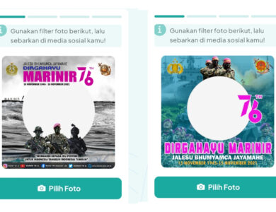HUT Marinir ke 76, Pasang Twibbon Keren dan Gratis di Sini!