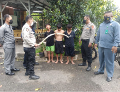 Gunakan Paralon, Tiga Bocah Ini Nekat Begal Karyawan Pabrik