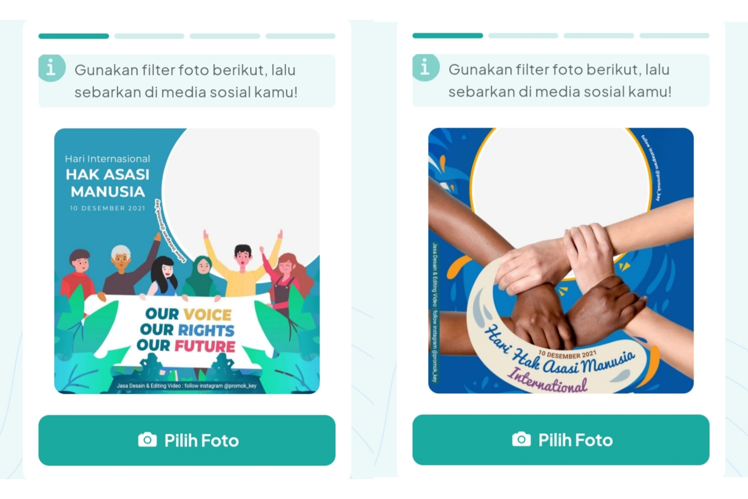 Twibbon Hari HAM Sedunia 2021, Pasang Bingkai Foto di Sini!