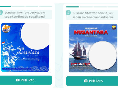 Twibbon Bingkai Foto Hari Nusantara 2021