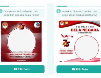 Twibbon Hari Bela Negara ke 73 Pakai Bingkai Foto di Sini