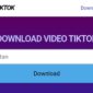 Download video tiktok tanpa watermark tik tok web