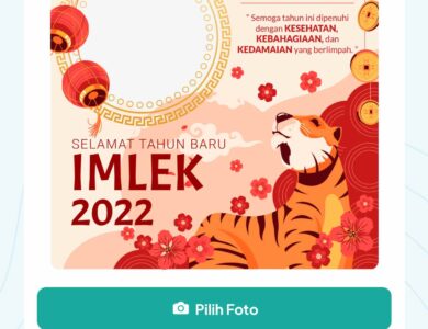 Twibbon Bingkai Foto Imlek 2022