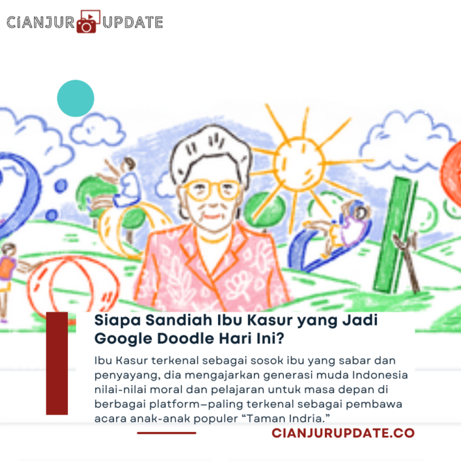 
 Siapa Ibu Kasur yang Jadi Google Doodle Hari Ini?