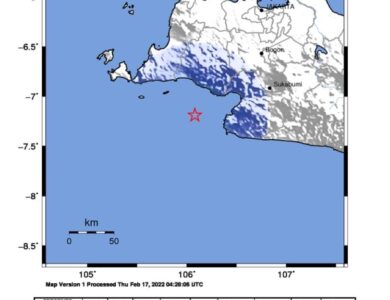 Gempa Banten hari ini berkekuatan 4.3 magintudo