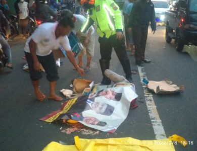 Kecelakaan di Ciranjang, Pemotor Tewas Tergilas Truk Tronton di Ciranjang