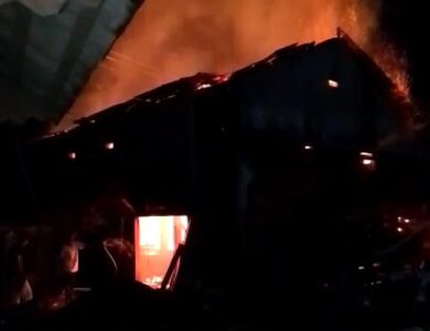 Tungku Api Masih Menyala, Kandang Sapi di Campaka Ludes Terbakar