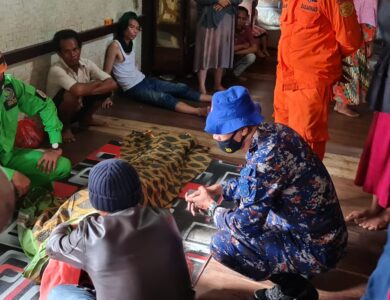 Nelayan yang Hilang Ditemukan Tim SAR di Muara Cidamar Cidaun dalam Kondisi Meninggal