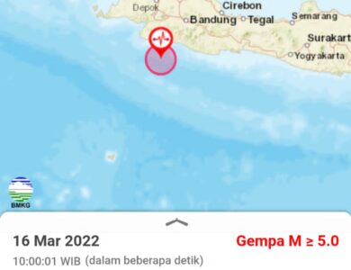 Gempa Sukabumi Hari Ini Terasa Sampai Cianjur