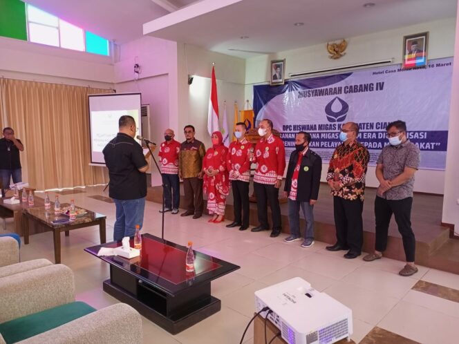 
					Peroleh 46 Suara, Hedi Boy Ketuai DPC Hiswana Migas Cianjur