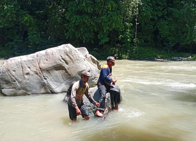 Hendak Mengambil Pancingan, Seorang Pria Hilang Terbawa Arus Sungai