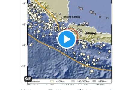 Gempa Bayah Banten dirasakan warga Cianjur