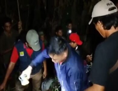 Kerangka manusia ditemukan warga cianjur di dasar jurang