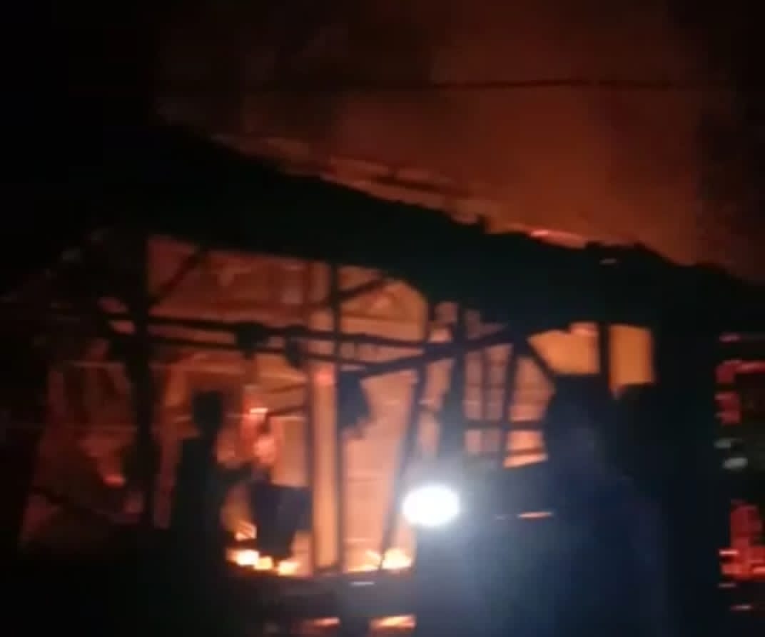Niat Ngabuburit, Anak-Anak Menjerit saat Lihat Kebakaran