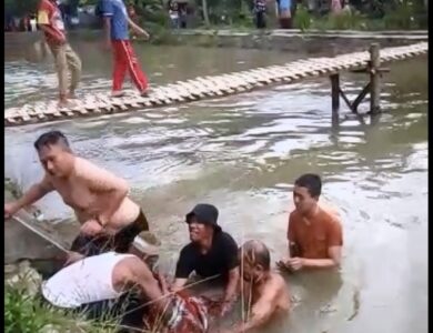 Seorang Kakek Asal Bojongpicung Ditemukan Tak Bernyawa di Irigasi