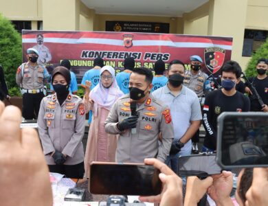 Polres Cianjur Berhasil Bekuk 4 Pelaku Curas Minimarket di Cianjur