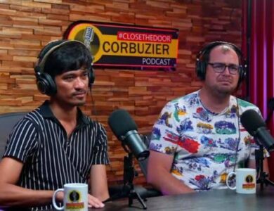 Pasangan Gay Ragil dan Fred di Podcast Deddy Corbuzier