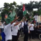 Aksi demo petani kelapa sawit