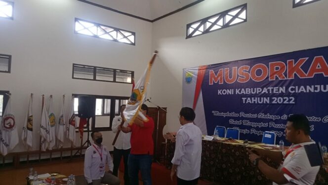 
 Azis Saefudin Jadi Ketua KONI Cianjur.(Foto: Istimewa)