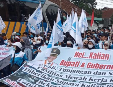 Ribuan Buruh SPN Cianjur Akan Ikut Aksi Peringatan Hari Buruh Internasional