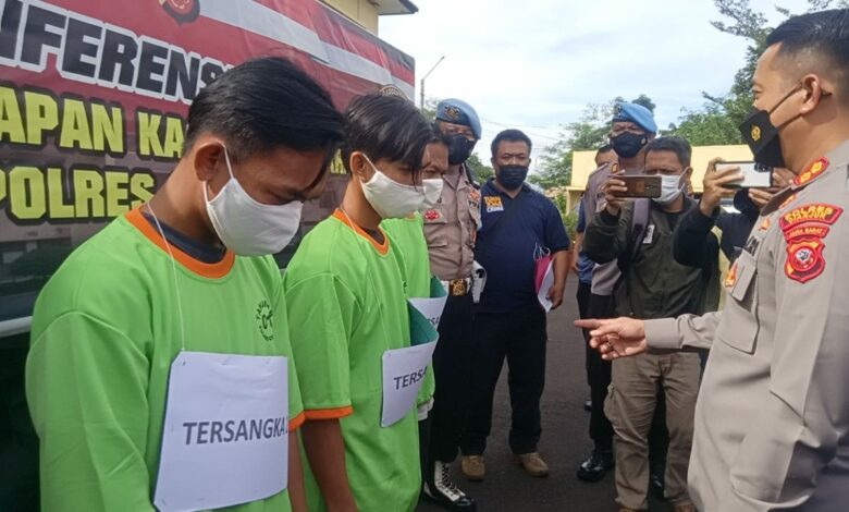 maling rel kereta api Cianjur