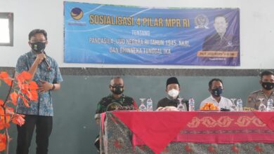 Perkokoh Persatuan Bangsa, Tjetjep Muchtar Soleh Sosialisasikan Pilar Kebangsaan di Desa Cikahuripan