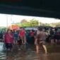 Akibat Tanggul Jebol, Pelabuhan di Tanjung Emas di Semarang Terendam Banjir
