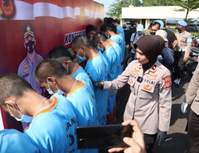 14 Pelaku Curanmor Cianjur Diciduk Polisi, Dua Orang Masih Buron