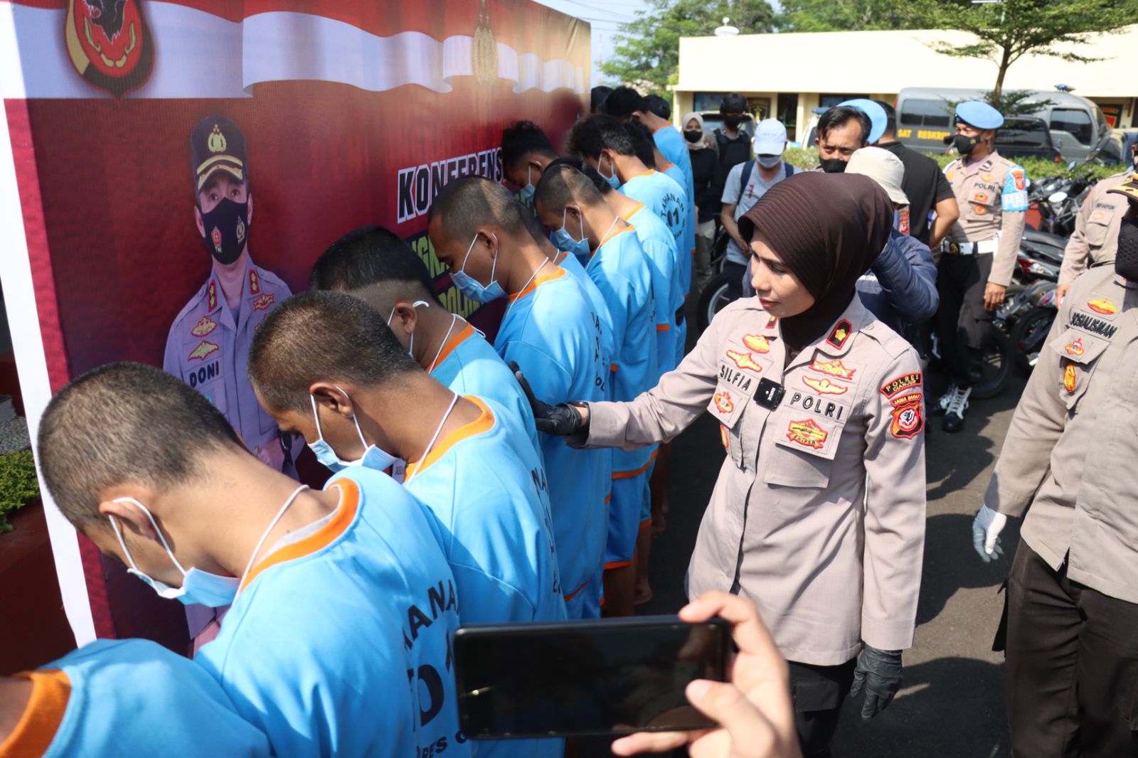 14 Pelaku Curanmor Cianjur Diciduk Polisi, Dua Orang Masih Buron