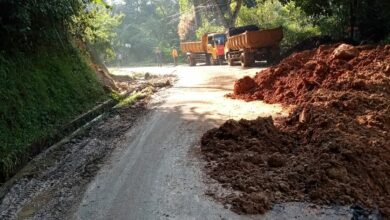 Jalan Longsor di Tanggeung Cianjur Akan Dibangun Pemprov Jabar
