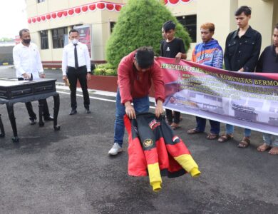 Usai Bacok Remaja, Polres Cianjur Bubarkan Komunitas Motor GBR