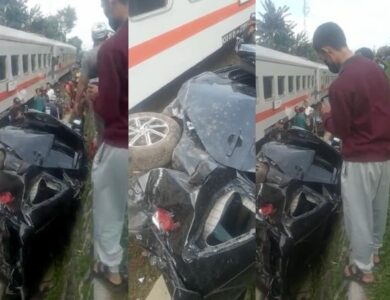 Seorang Korban Kecelakaan Kereta Api di Cianjur Luka Berat, Kaki Hampir Putus