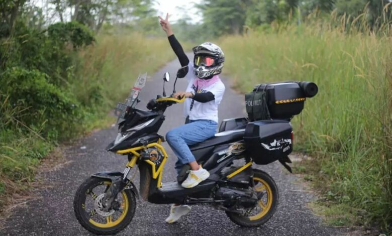 Modifikasi motor beat street