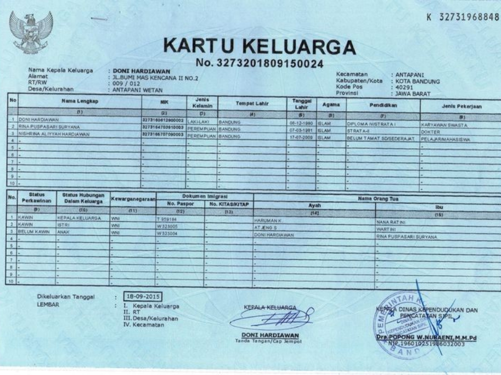 Ingin Membuat KK (Kartu Keluarga Online) Dengan Mudah? Ikuti Cara-cara Berikut!